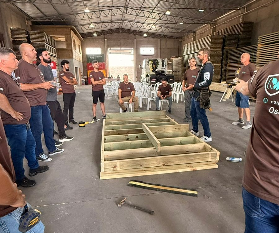 Montagem prática em Wood Frame